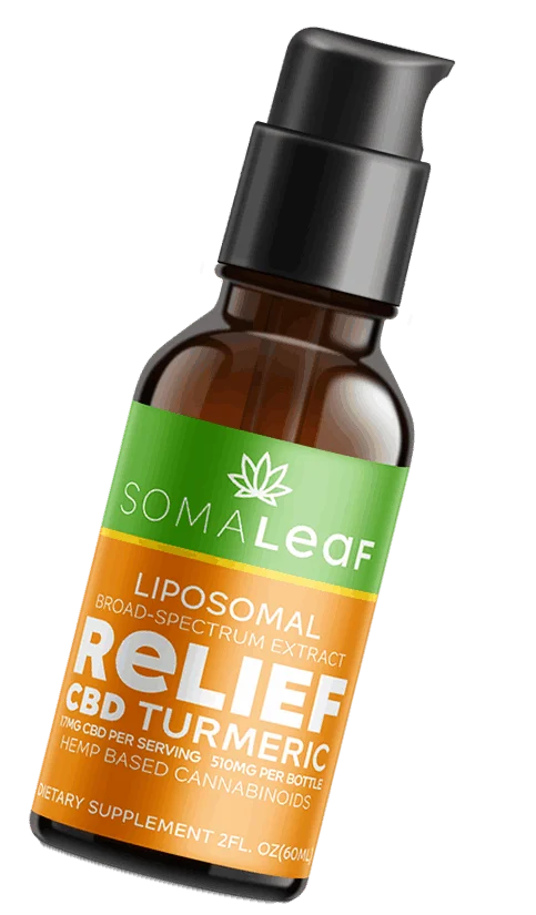 SomaLeaf CBD Turmeric Supplement